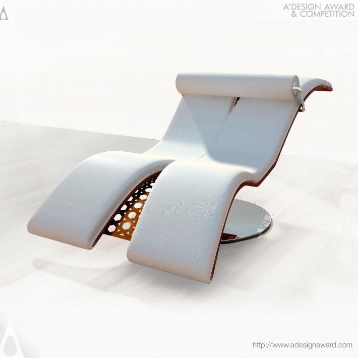 Vanilla Lounge Chair by Sahar Madanat Design Studio