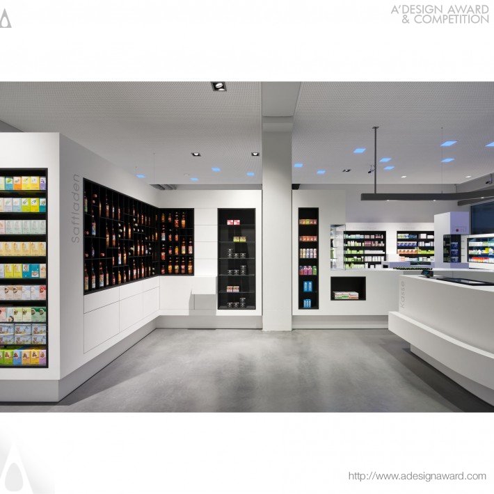 Conceptlicht GmbH - Jordan Apotheke Indoor Lighting