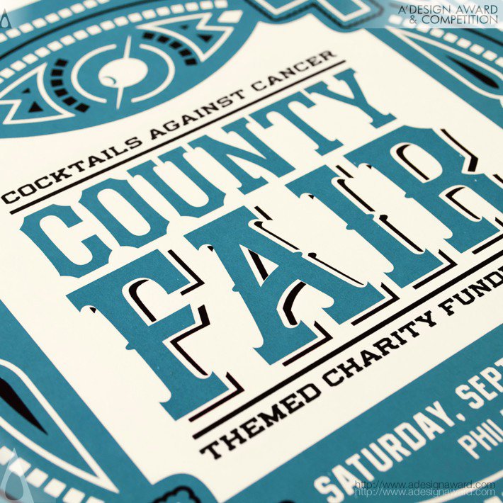 Kathy Mueller - County Fair Charity Fundraiser Poster