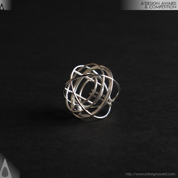 Line Rings Jewelry by Yuanzheng Yang