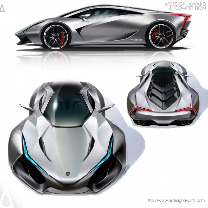 L.a. Vision Concept Aerodynamics and Ev System by Daisuke Iguchi