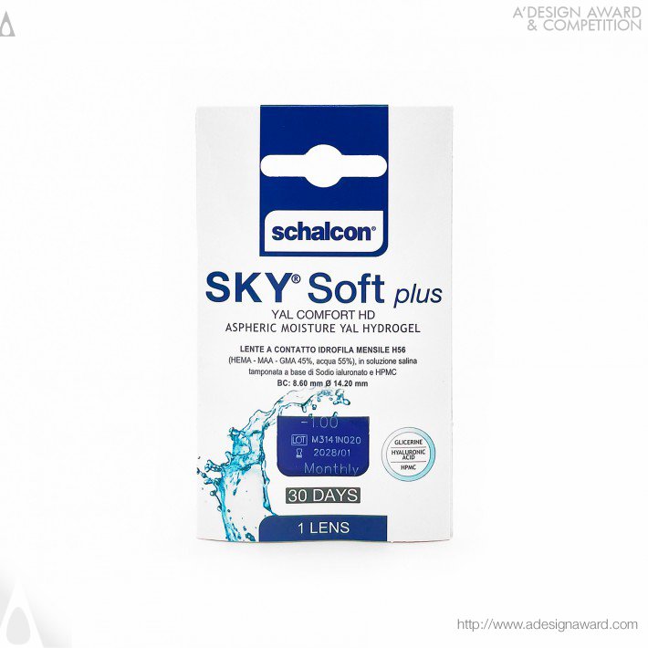 Schalcon spa - Sky Soft Plus Yal Comfort Hd Contact Lens Packaging