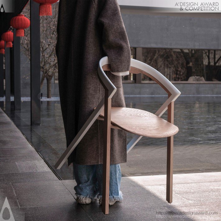 Lotus Guest Chair by Ming-Li Chang