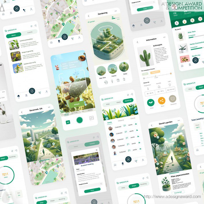 Greenfun Mobile App by Xingcheng Zhu
