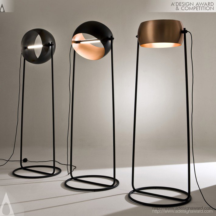 Edoardo Colzani - Globe Floor Lamp