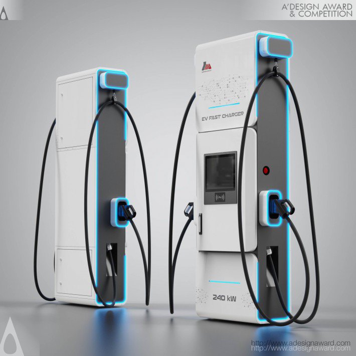 Electric Car Dispenser Charger by Javid Afshari