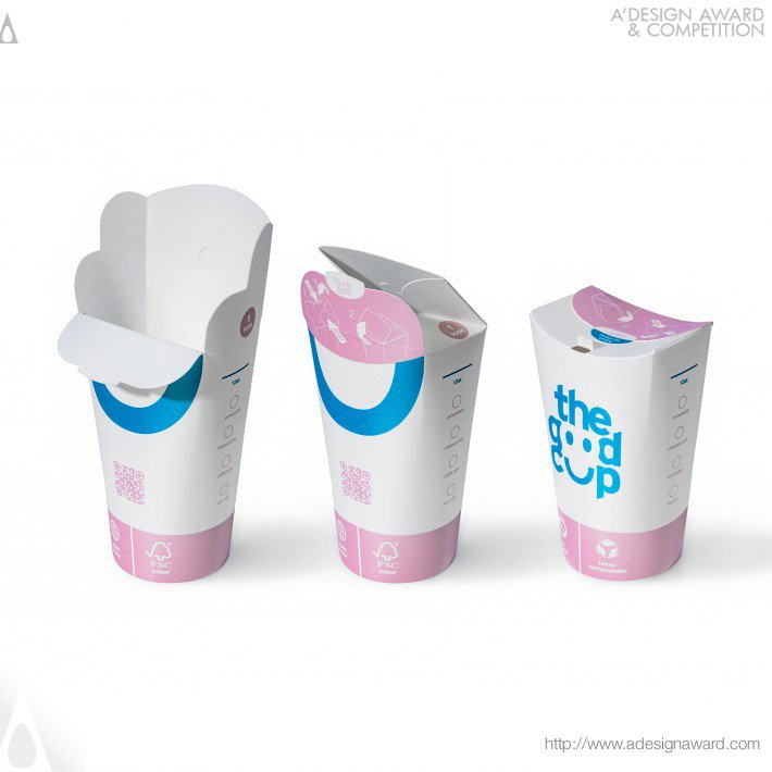 The Good Cup Sustainable Packaging by Cyril Drouet
