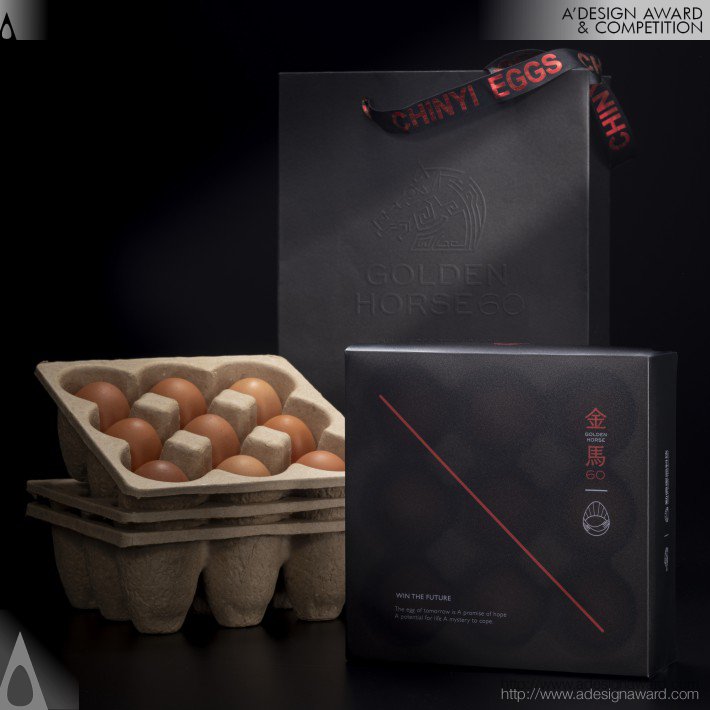 Win The Future Free-Range Egg Gift Box by Chien-Cheng, Liu
