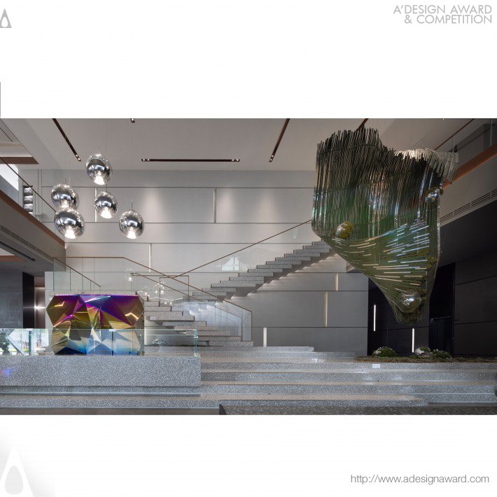 Wuhan Optics Valley Daja Center Sales Interior Design by Lily Sun