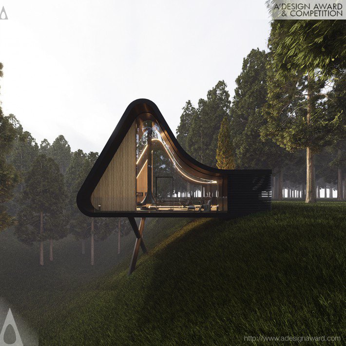 Lino Liao - Mountain Cabin Architectural Design