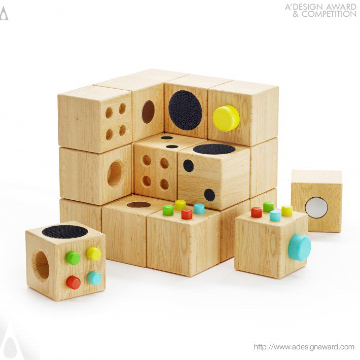 Cubecor Wood Toy by Esmail Ghadrdani