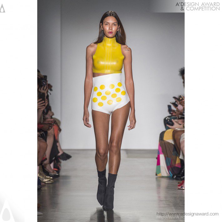 VIKTORIA MARCHEV - Ss2019 Splash Silicone Rubber Clothing Fashion Apparel