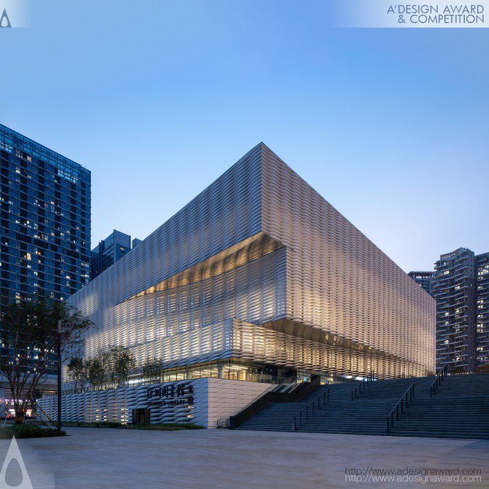 Shenzhen Art Museum New Venue and Library North Branch by Zhubo Design
