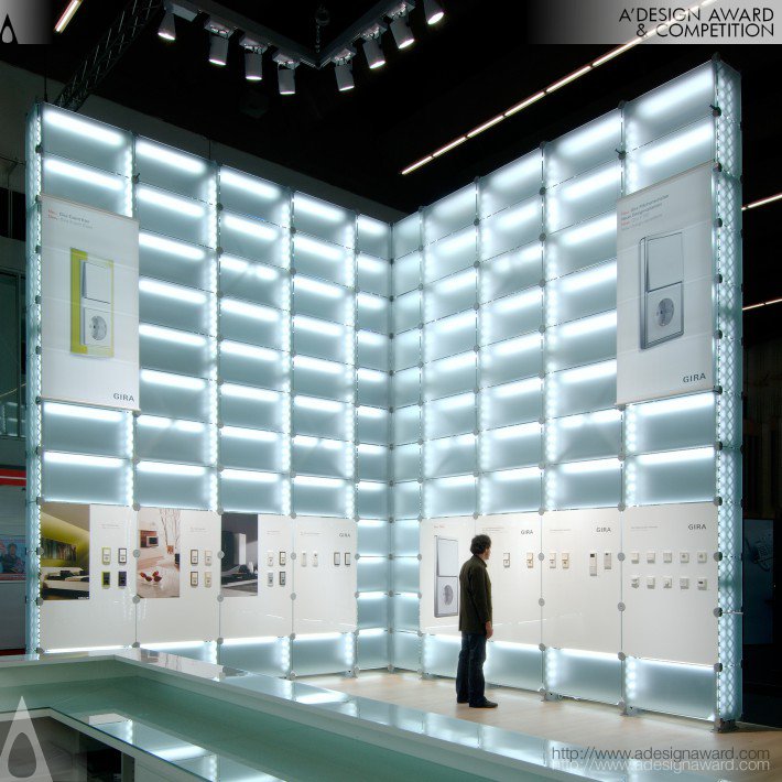 NICO UEBERHOLZ - Gira 2008-Light Glass Wall Booth