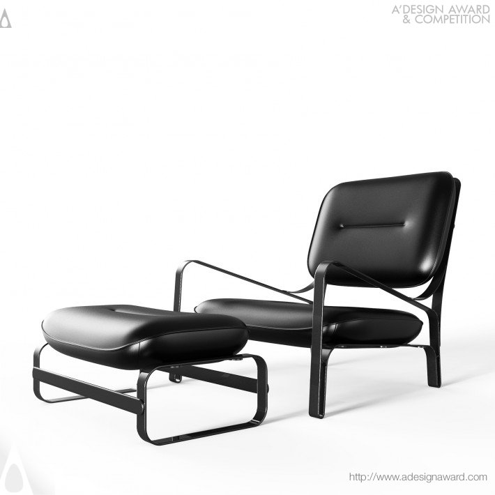 Mula Preta Design - Patroa Lounge Chair and Ottoman