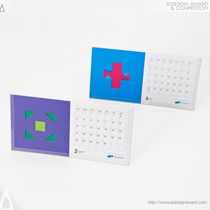 Ntt Comware 2013 Calendar “custom&amp;enjoy” by Katsumi Tamura