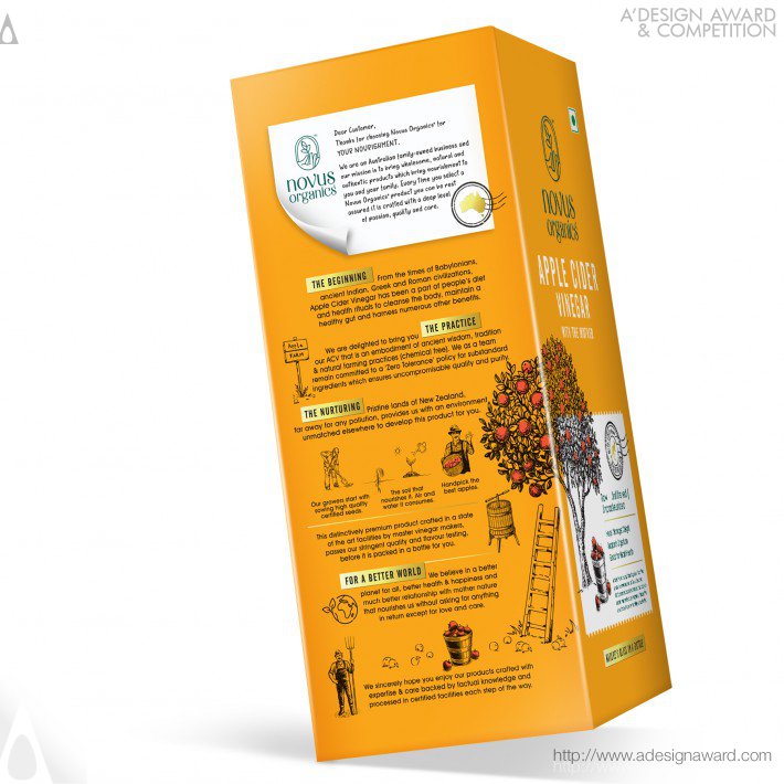 Shashwat Das - Novus Organics Acv Packaging Design