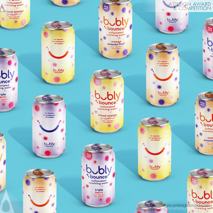 PepsiCo Design and Innovation - Bubly Bounce Beverage Packaging