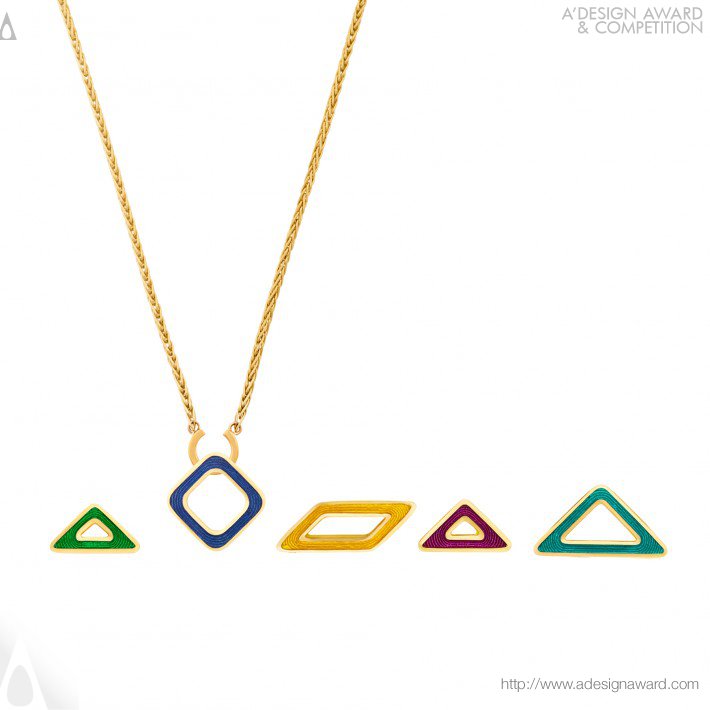 Juanjuan Hu - Tangram Jewellery Collection