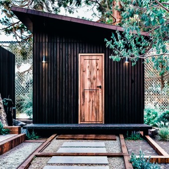 Among Quillayes Mountain Bathroom by Hector Nava