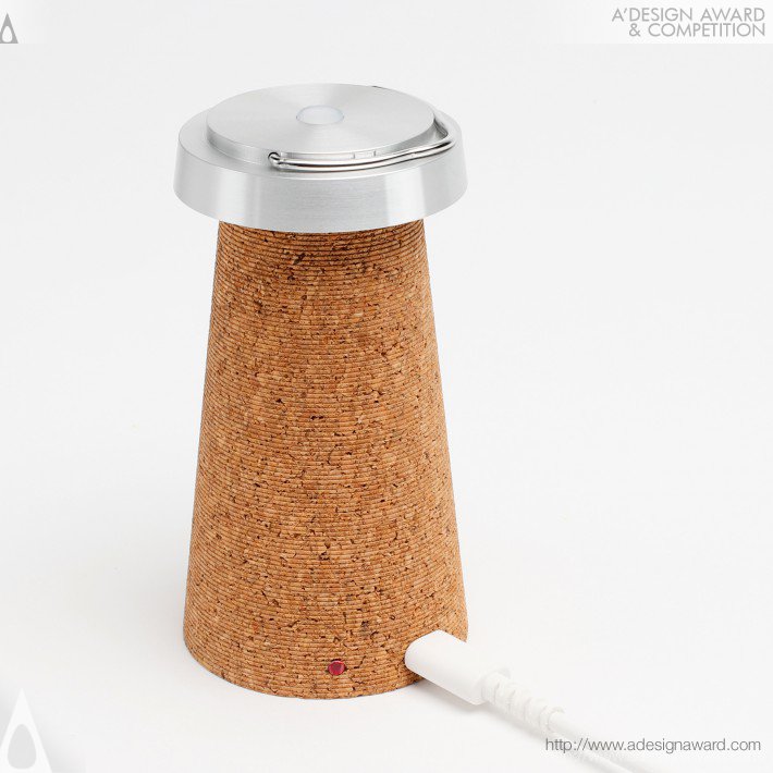 Takanori Urata Recycled Cork Led Lantern