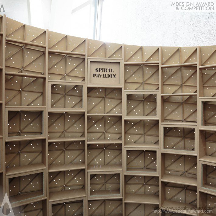 Daisuke Nagatomo and Minnie Jan Parametric Cardboard Structure