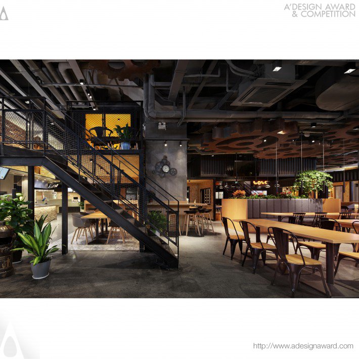 Eatime Space Dining and Working by Yuefeng ZHOU