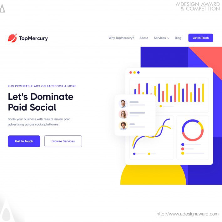 Top Mercury Web Design by Daniel Houle