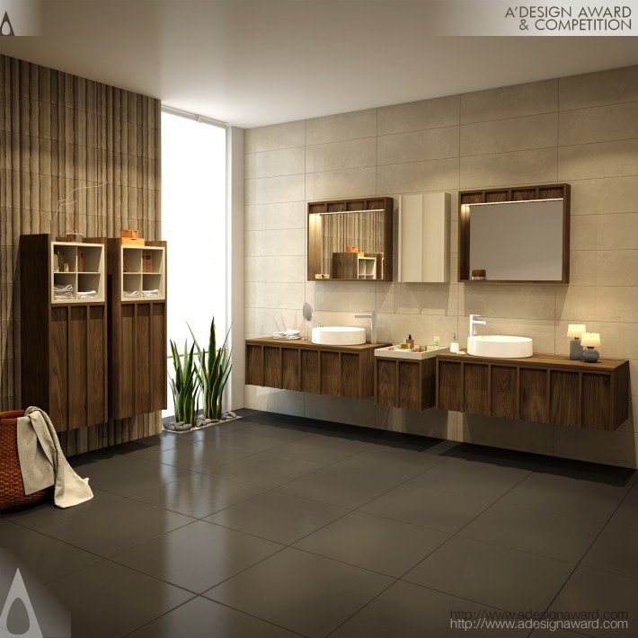 Kaleseramik Bathroom Design Office - Crate Bathroom Furniture System