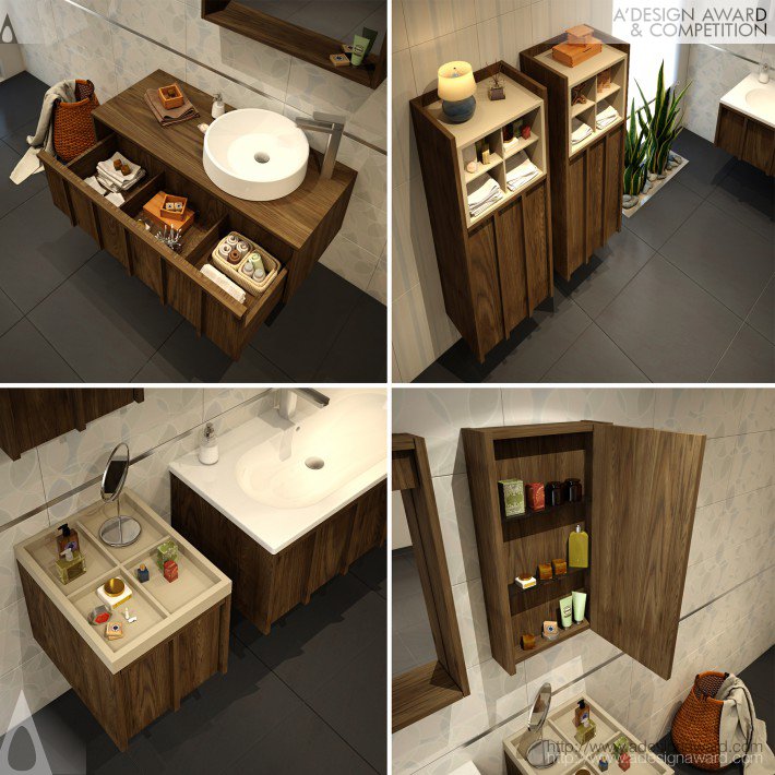 Bathroom Furniture System by Kaleseramik Bathroom Design Office