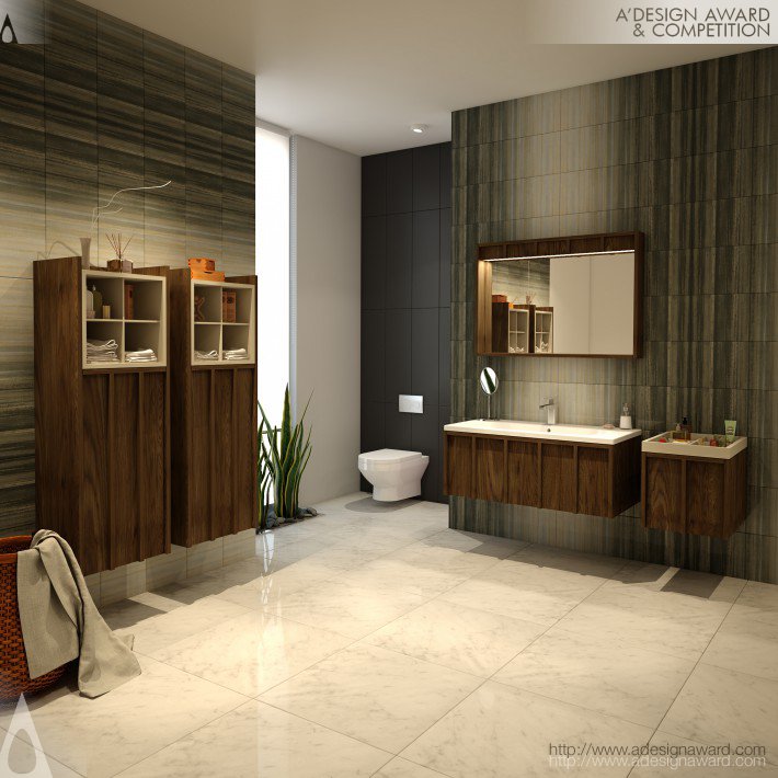 Crate Bathroom Furniture System by Kaleseramik Bathroom Design Office