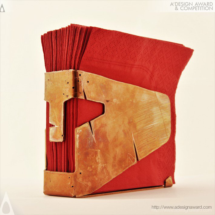 Gladiator Napkin Holder by Elkan Nuri