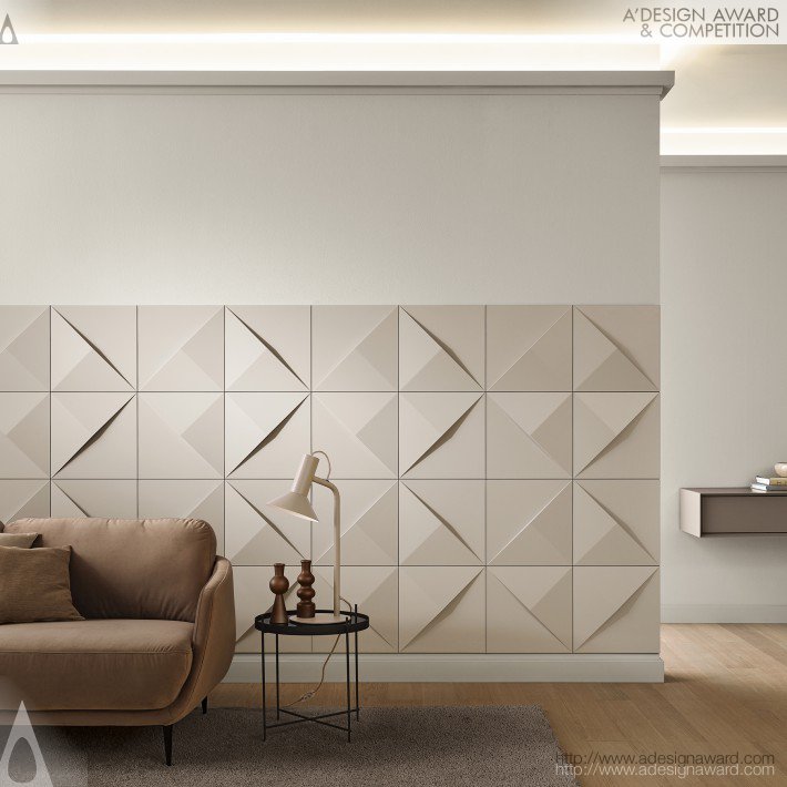 Polyurethane Wall Tile by Kamelia Terzieva