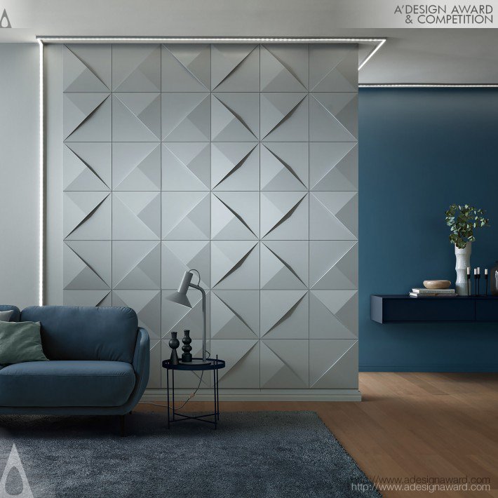 Puzzle Polyurethane Wall Tile by Kamelia Terzieva