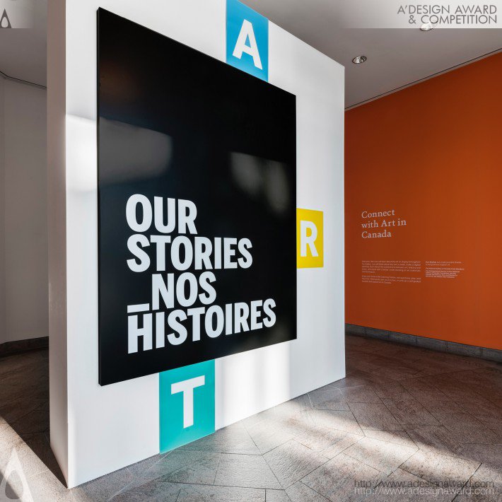 Our Stories. Interactive Learning Centre Exhibition by Stefan Canuel