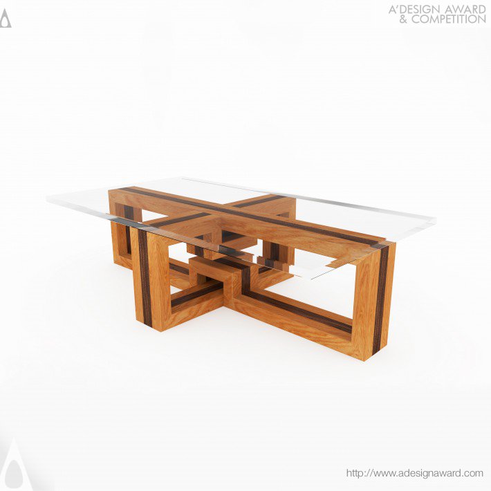 Klotz Structual Coffee Table by Yu Hiraoka