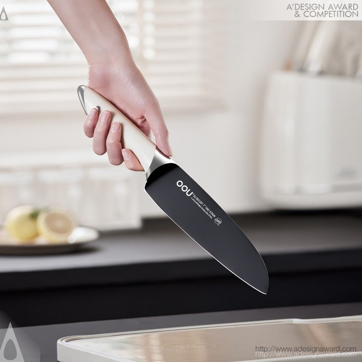 Antibacterial Antirust Knife Set by Shenzhen OOU Smart Healthy Home Co., Ltd