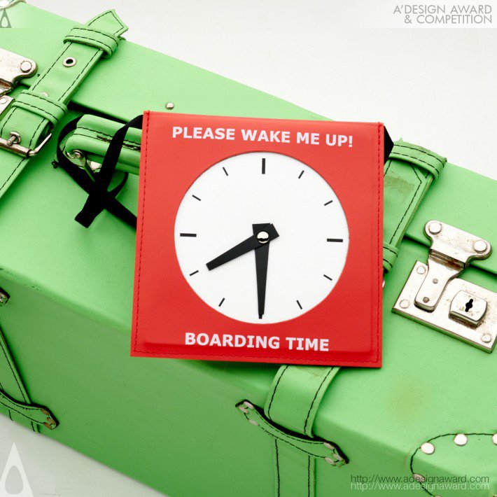 Boarding Time Tag by Ari Korolainen