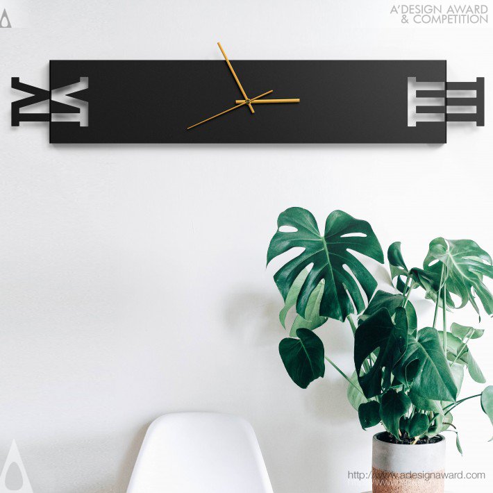 Long Time Wall Clock by Shelly Agronin