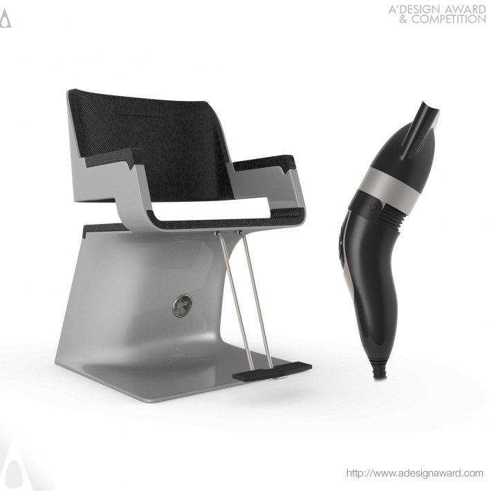 Mojtaba Hosseini - Ergonomic Salon Hair Dryer