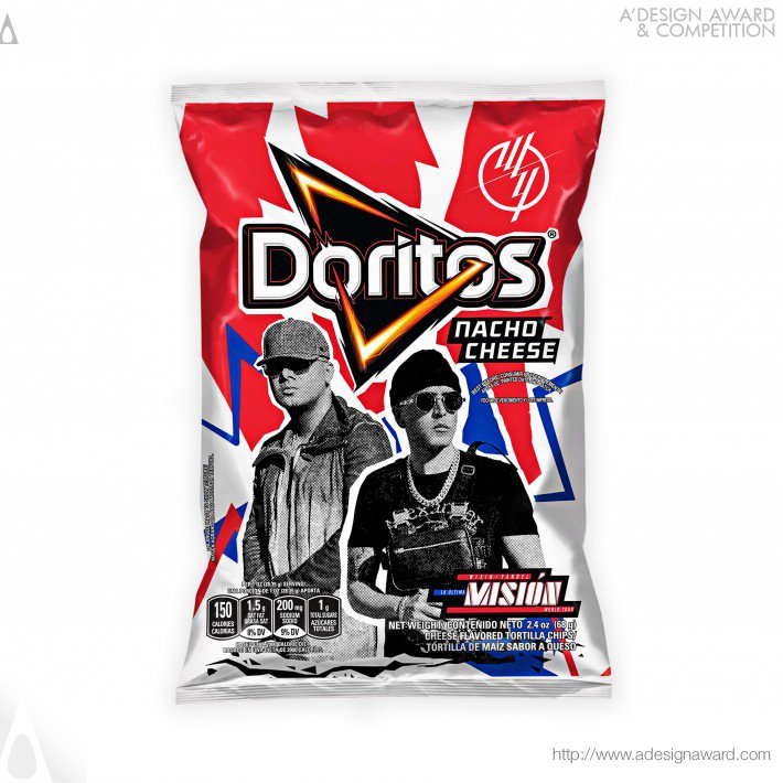 Doritos W and Y Food Packaging by PepsiCo Design and Innovation