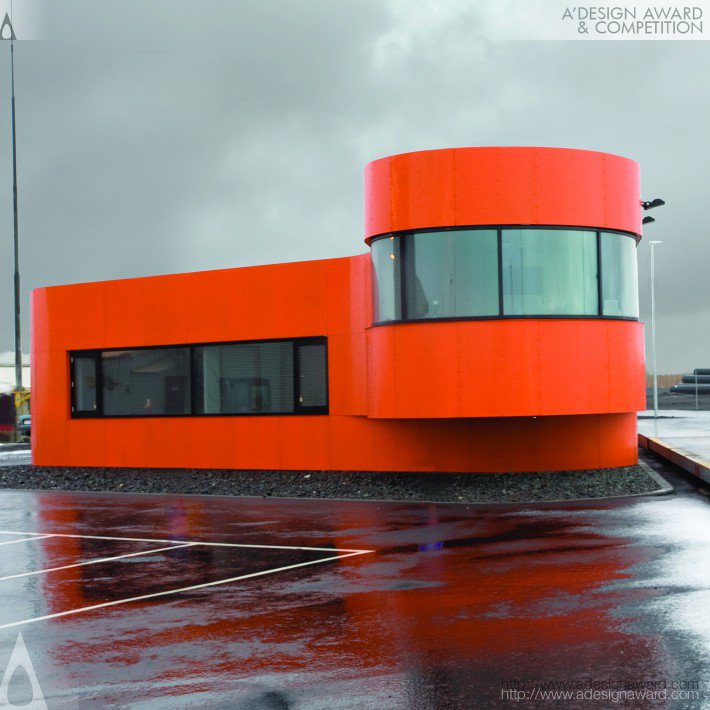 Port Station For Weighting Fish by Yrki arkitektar