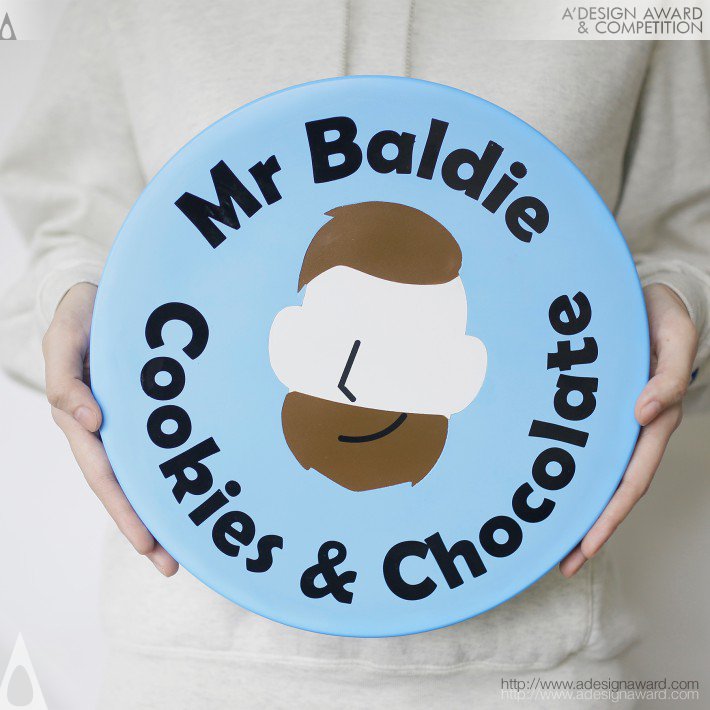 Mutian Yu - Mr Baldie Cookie Packaging