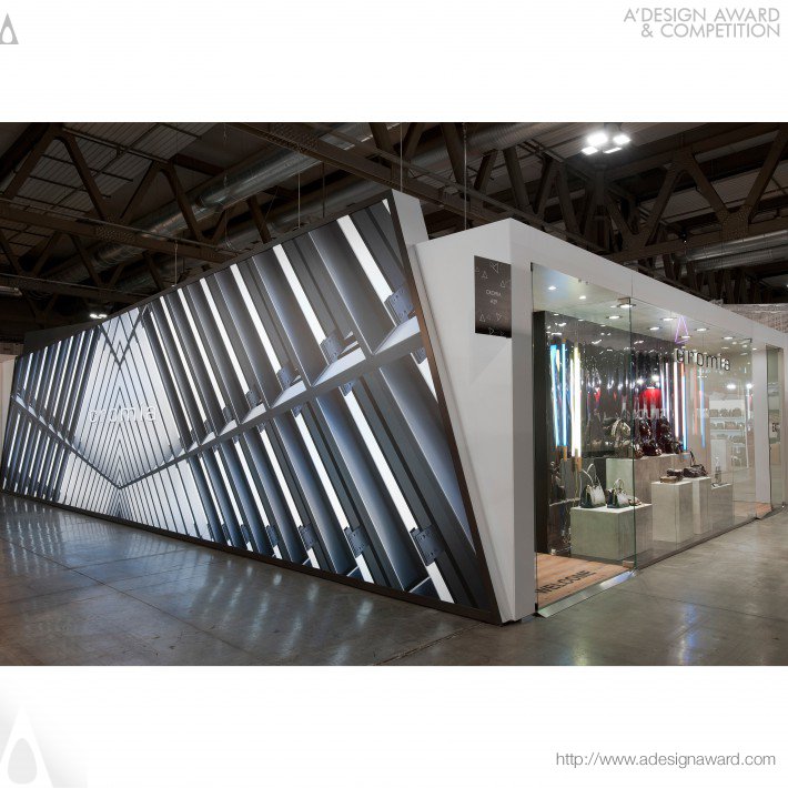 Cromia Mipel Milano Stand by Franco Pupillo