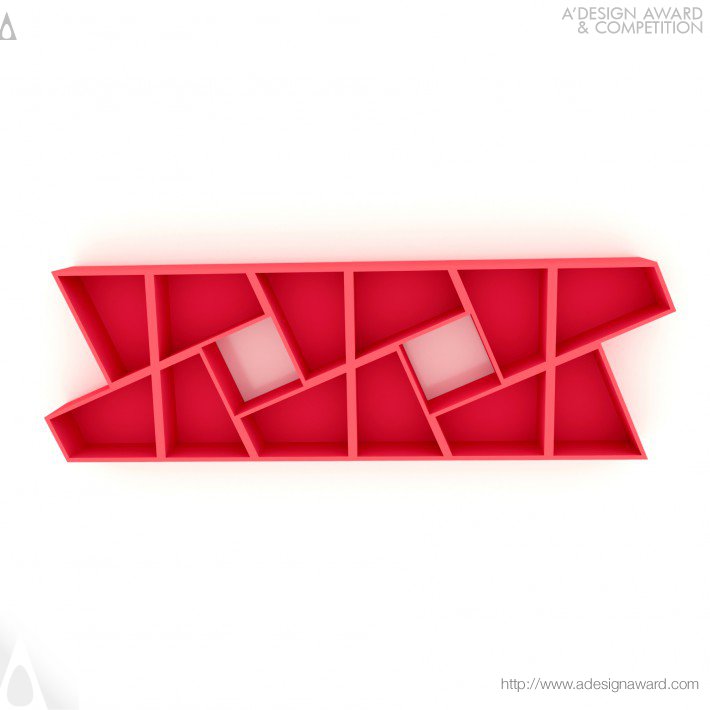 Mariela Capote - Modularis Multifunctional Shelf