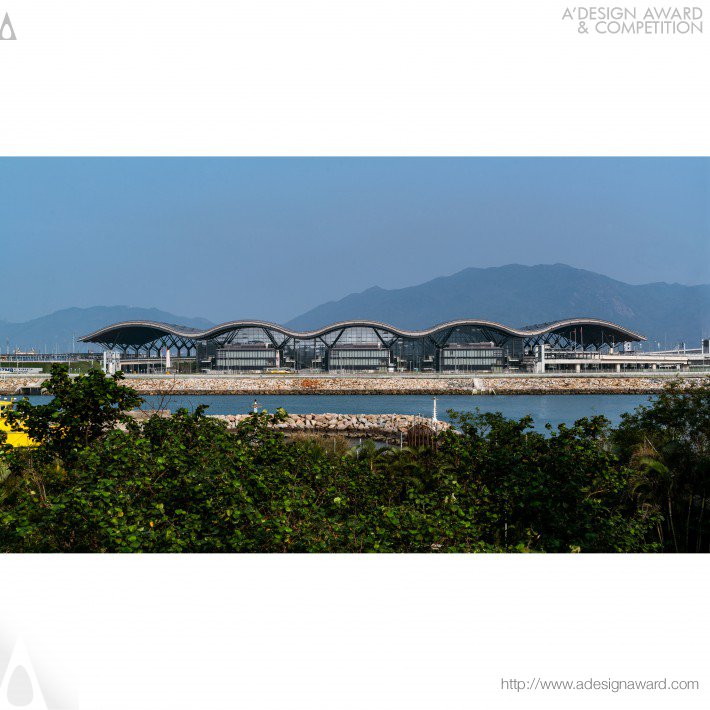 Hkbcf-Passenger Clearance Building Cross Border Crossing Facility by Aedas