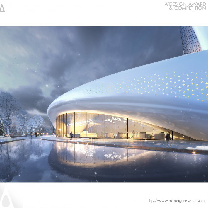 Exhibition Center by Tengyuan Design