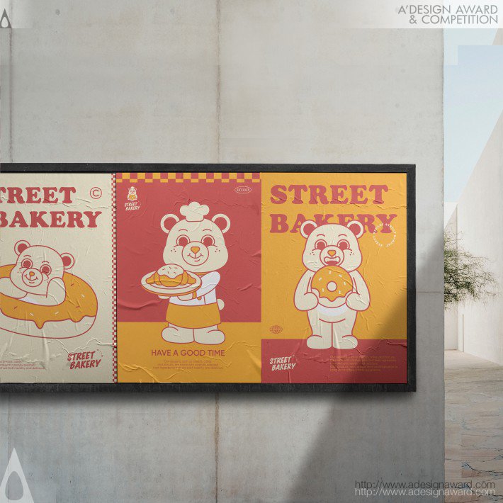 Street Bakery Brand Identity by Sinong Ding