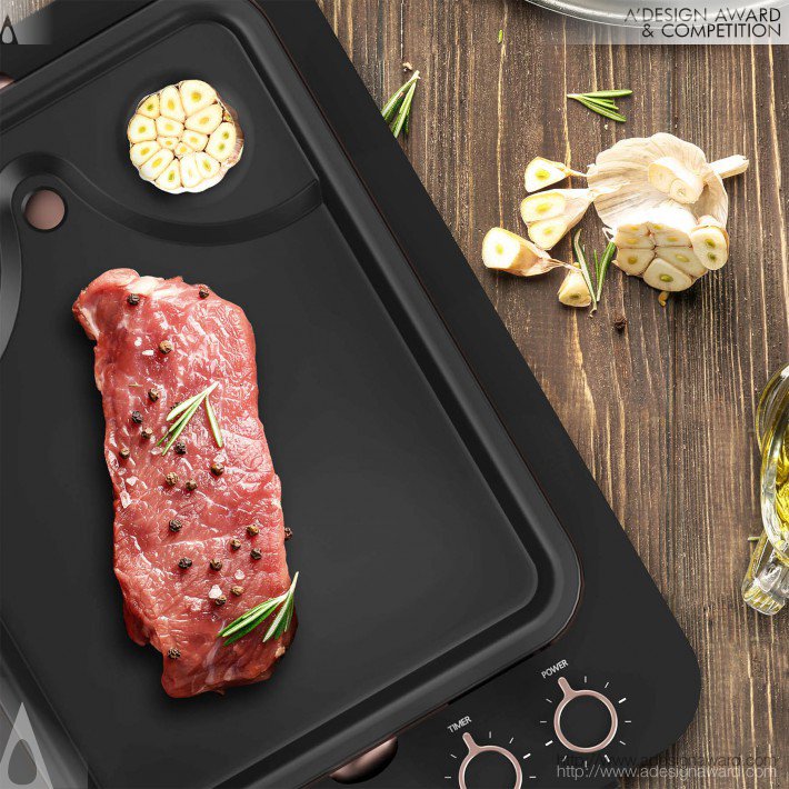 JIN-WOOG KOO Electric Ceramic Grill