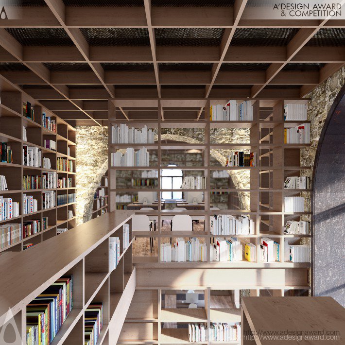 Concert Hall and Library by Constantinos Yanniotis